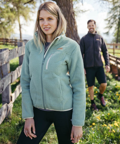 BERGMENSCH® - Damen Sherpa Fleece Jacke