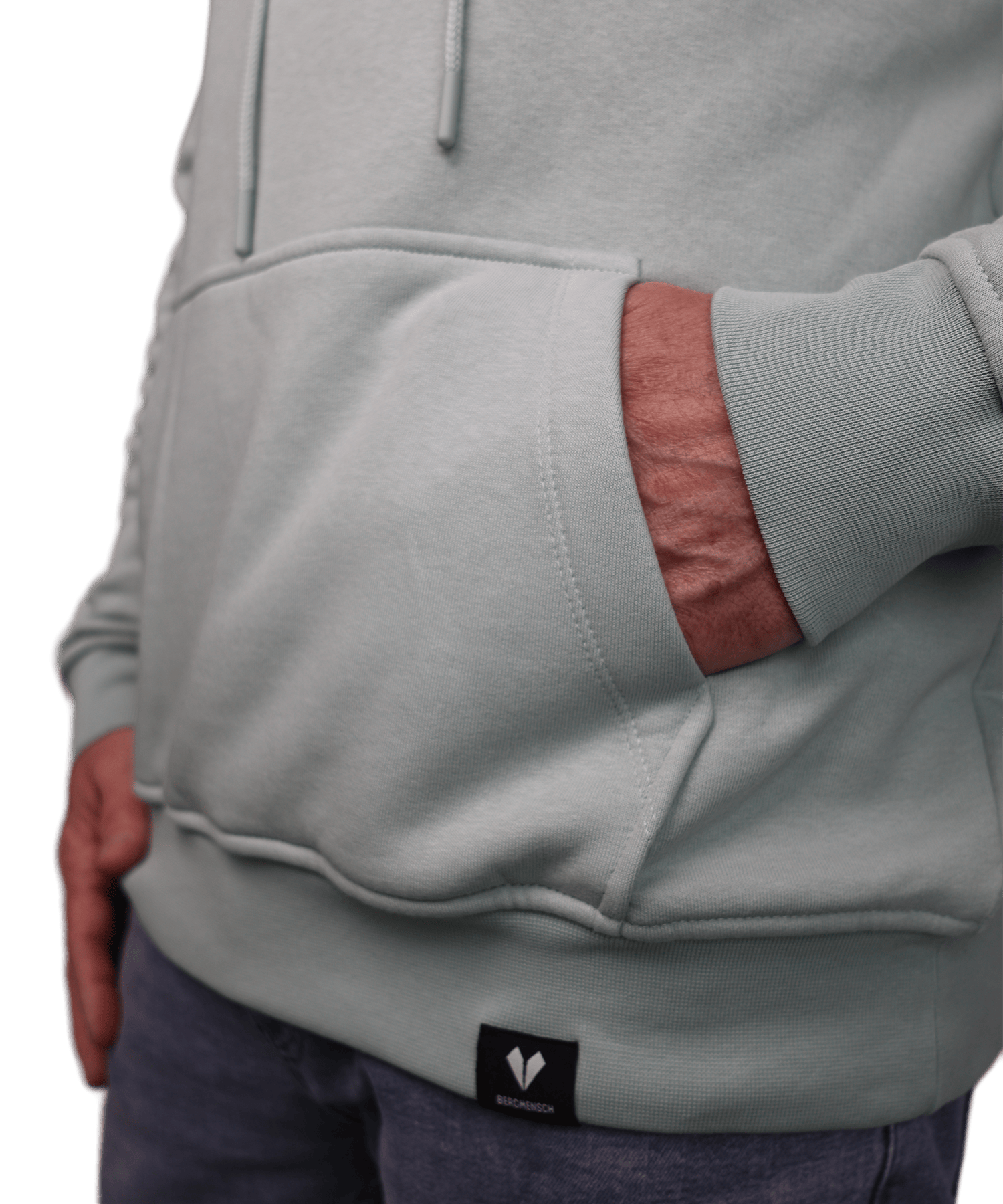 Logo Stick - Unisex Premium Organic Hoodie