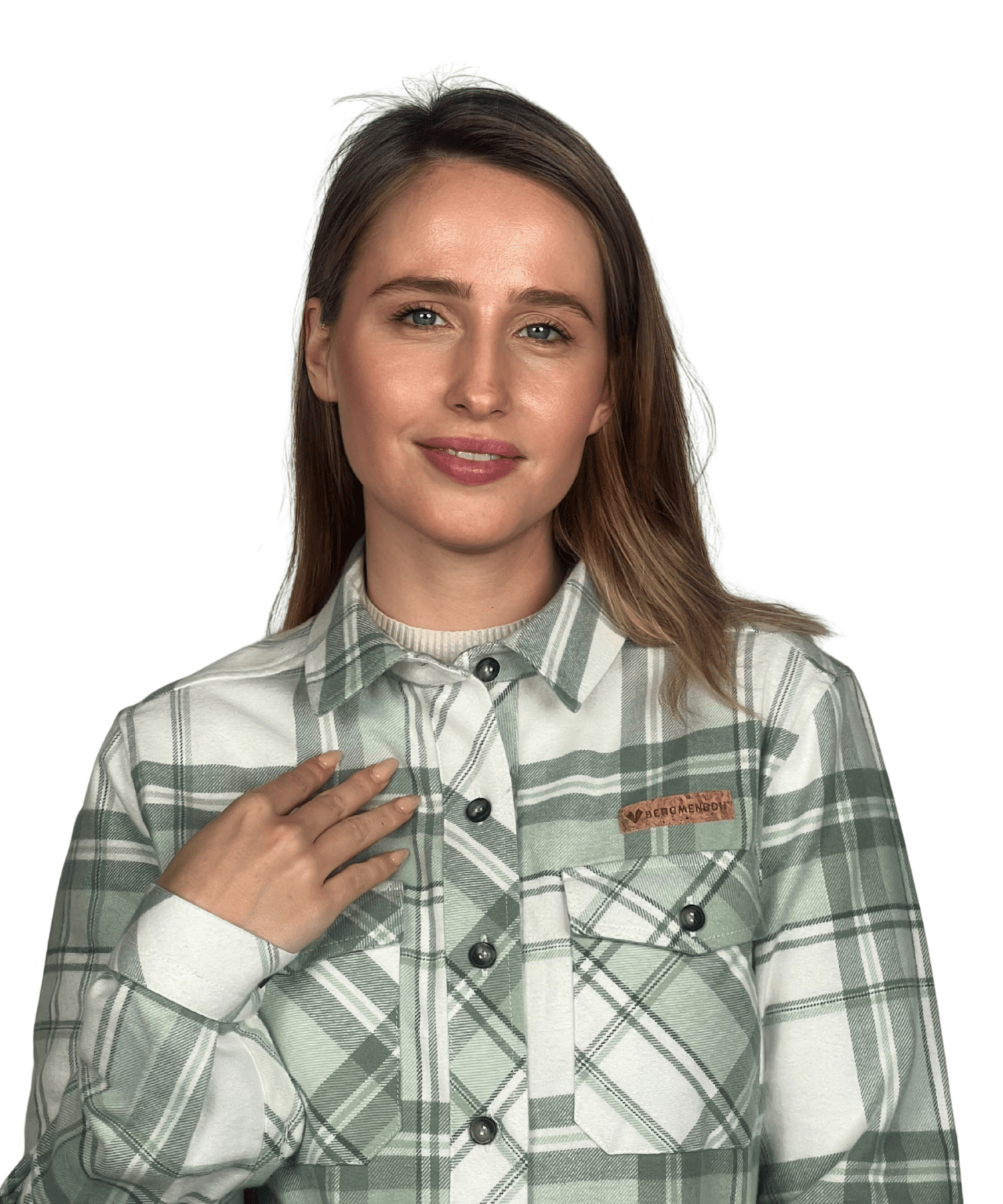 Flanell Overshirt - Damen