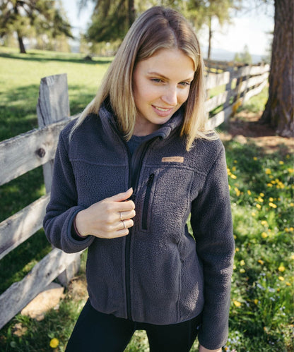 BERGMENSCH® - Damen Sherpa Fleece Jacke