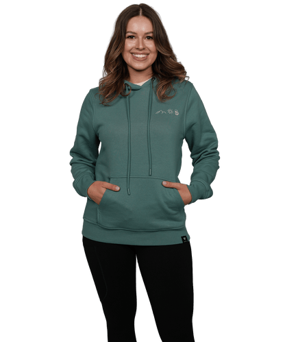 Berg Sonne Bier Stick - Unisex Premium Organic Hoodie