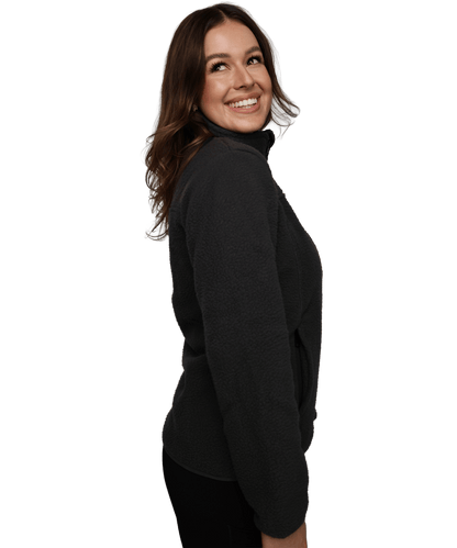 Damen Sherpa Fleece Jacke