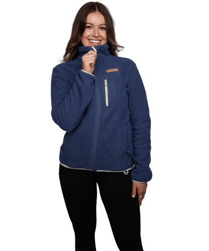 Damen Sherpa Fleece Jacke