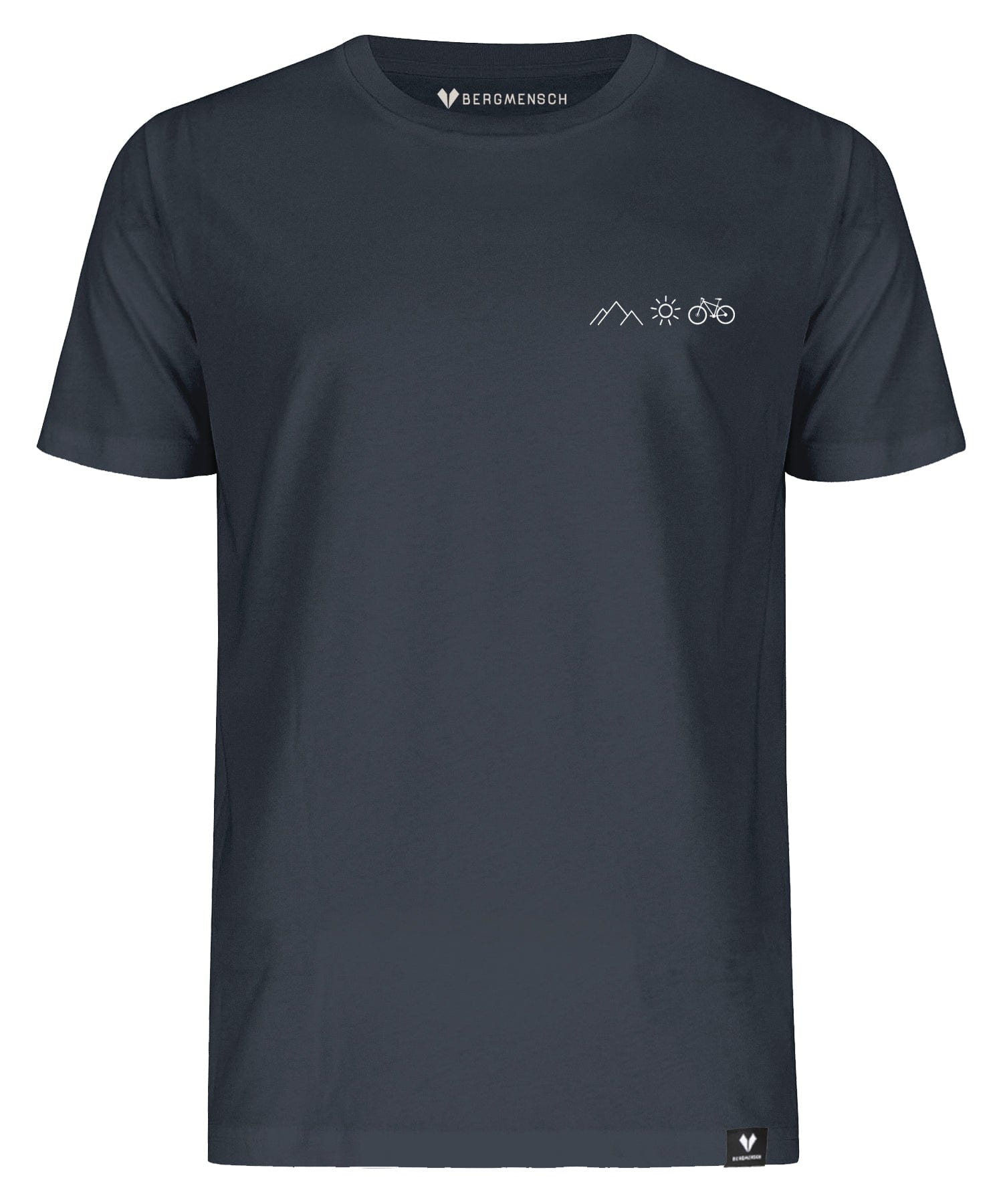 Berg Sonne MTB (Stick) - Unisex Premium Organic Shirt