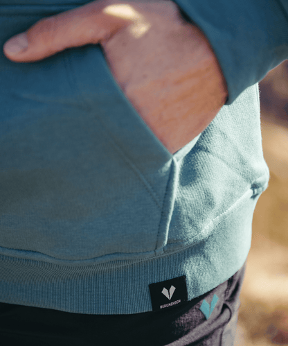 Berg Sonne Bier Stick - Unisex Premium Organic Hoodie