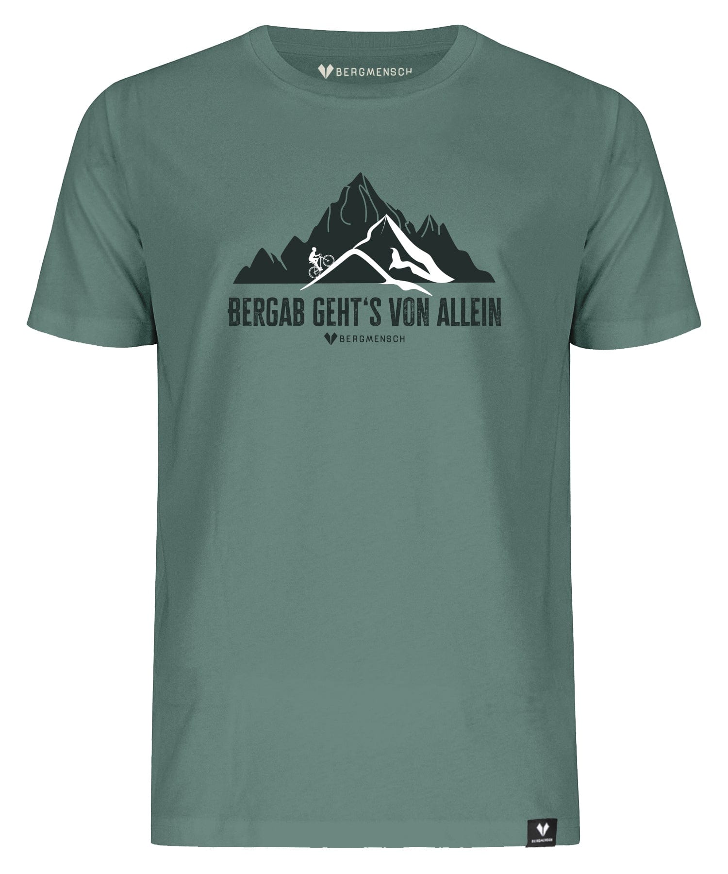 Bergab geht's von allein - Unisex Premium Organic Shirt