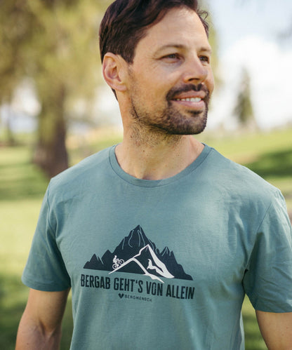 Bergab geht's von allein - Unisex Premium Organic Shirt