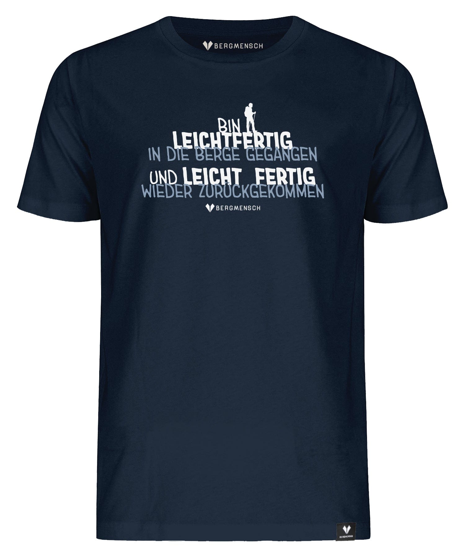 Leichtfertig in den Bergen - Unisex Premium Organic Shirt