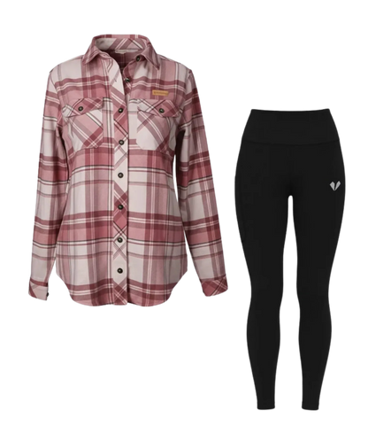 Flanellhemd + Seamless Leggings
