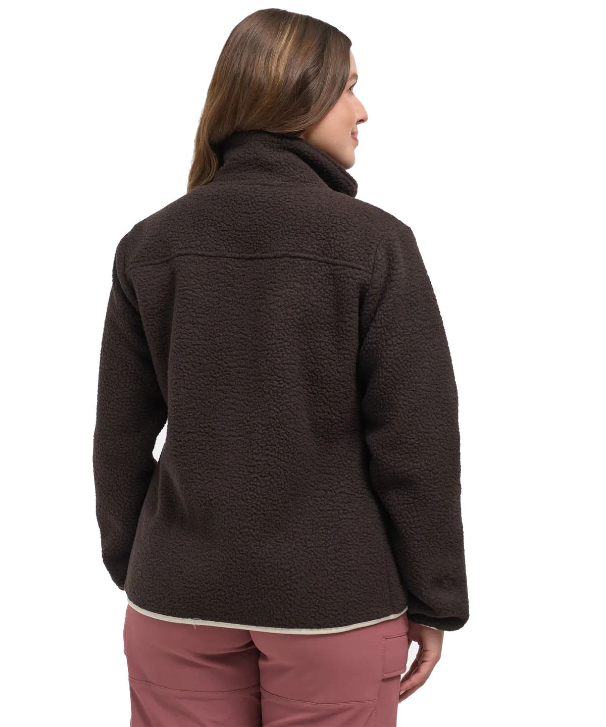 Damen Sherpa Fleece Jacke