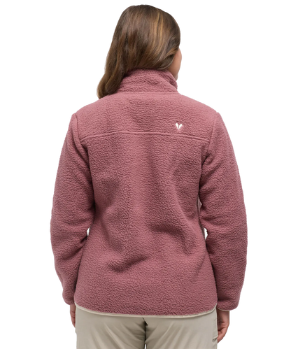 Damen Sherpa Fleece Jacke