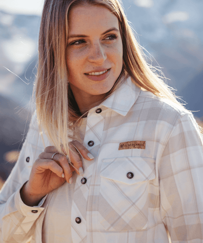 Flanell Overshirt - Damen