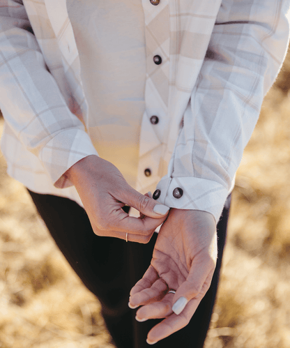 Flanell Overshirt - Damen