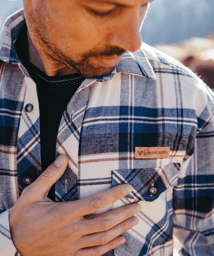 Flanell Overshirt - Herren