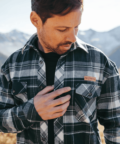 Flanell Overshirt - Herren