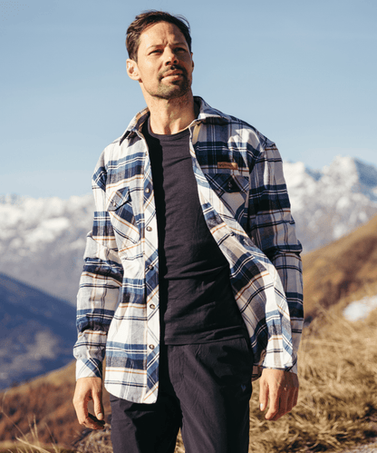Flanell Overshirt - Herren
