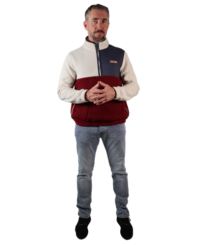 Herren Sherpa Half-Zip