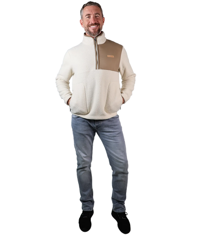 Herren Sherpa Half-Zip