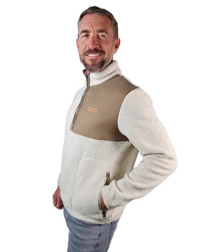 Herren Sherpa Half-Zip