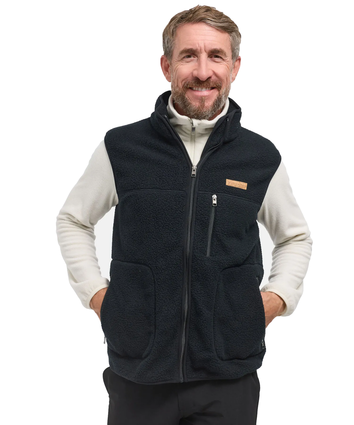 Herren Sherpa Weste
