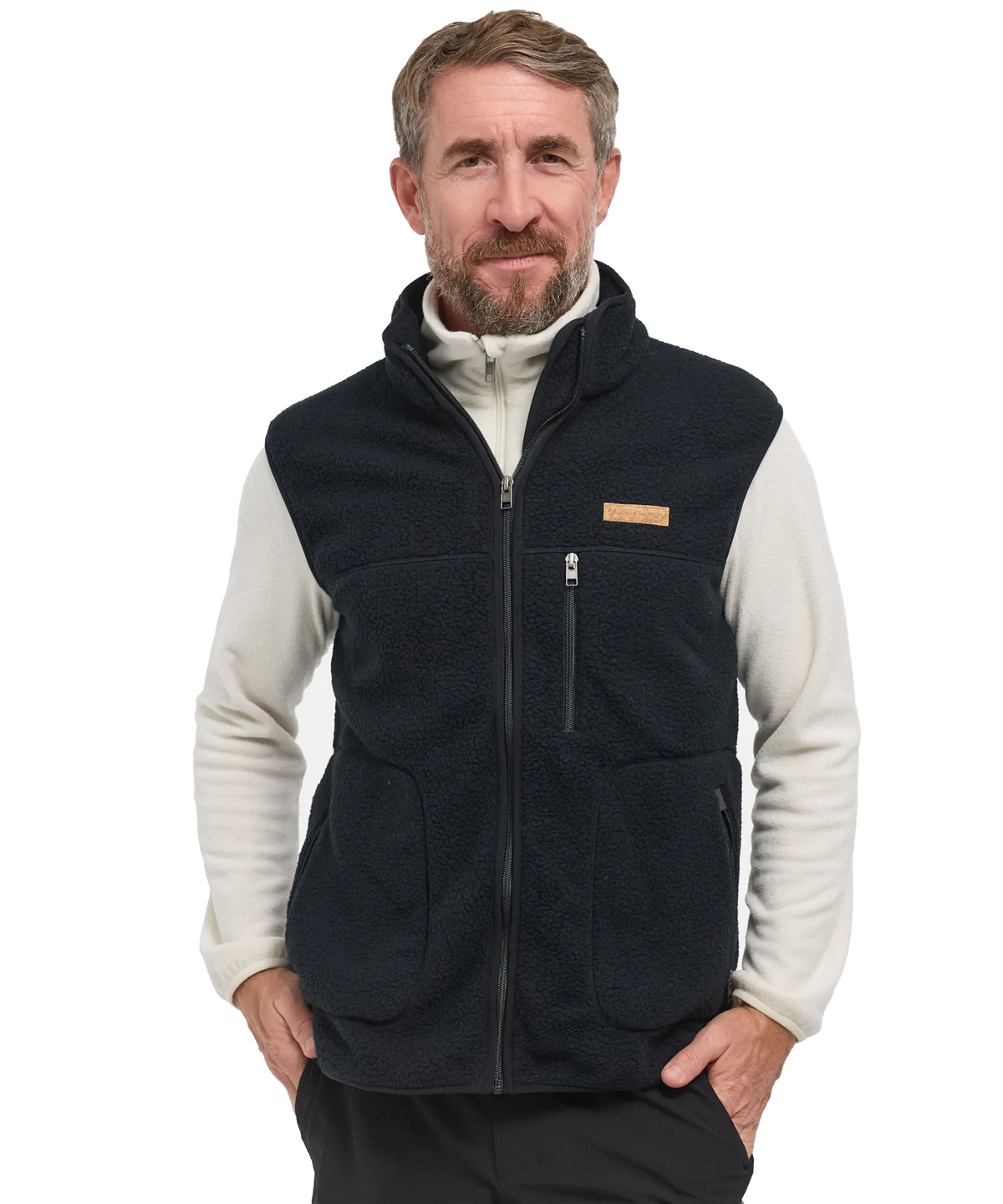 Herren Sherpa Weste