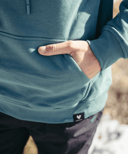 Herzschlag Berge - Unisex Premium Organic Hoodie