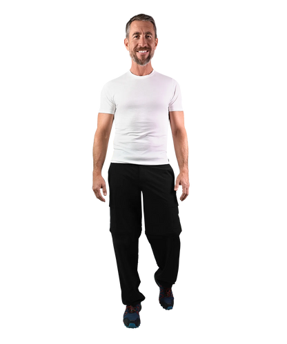 Herren Zip-Off Wanderhose