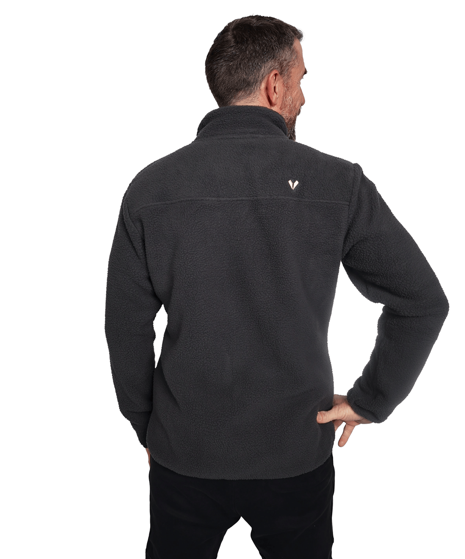 Herren Sherpa Fleece Jacke