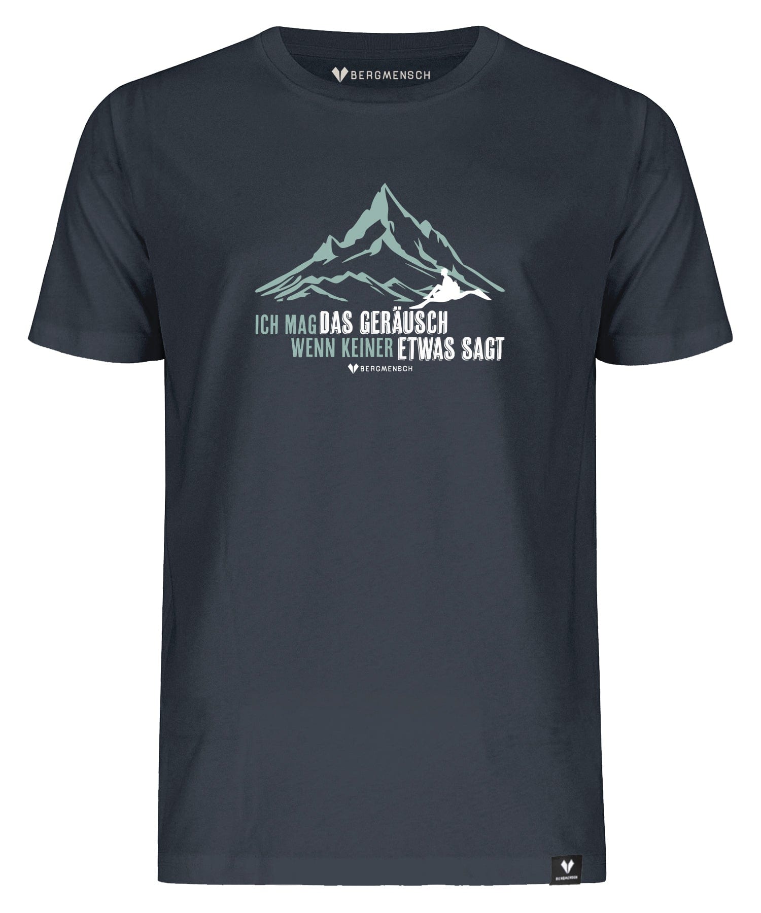 Das Geräusch, wenn keiner etwas sagt - Unisex Premium Organic Shirt