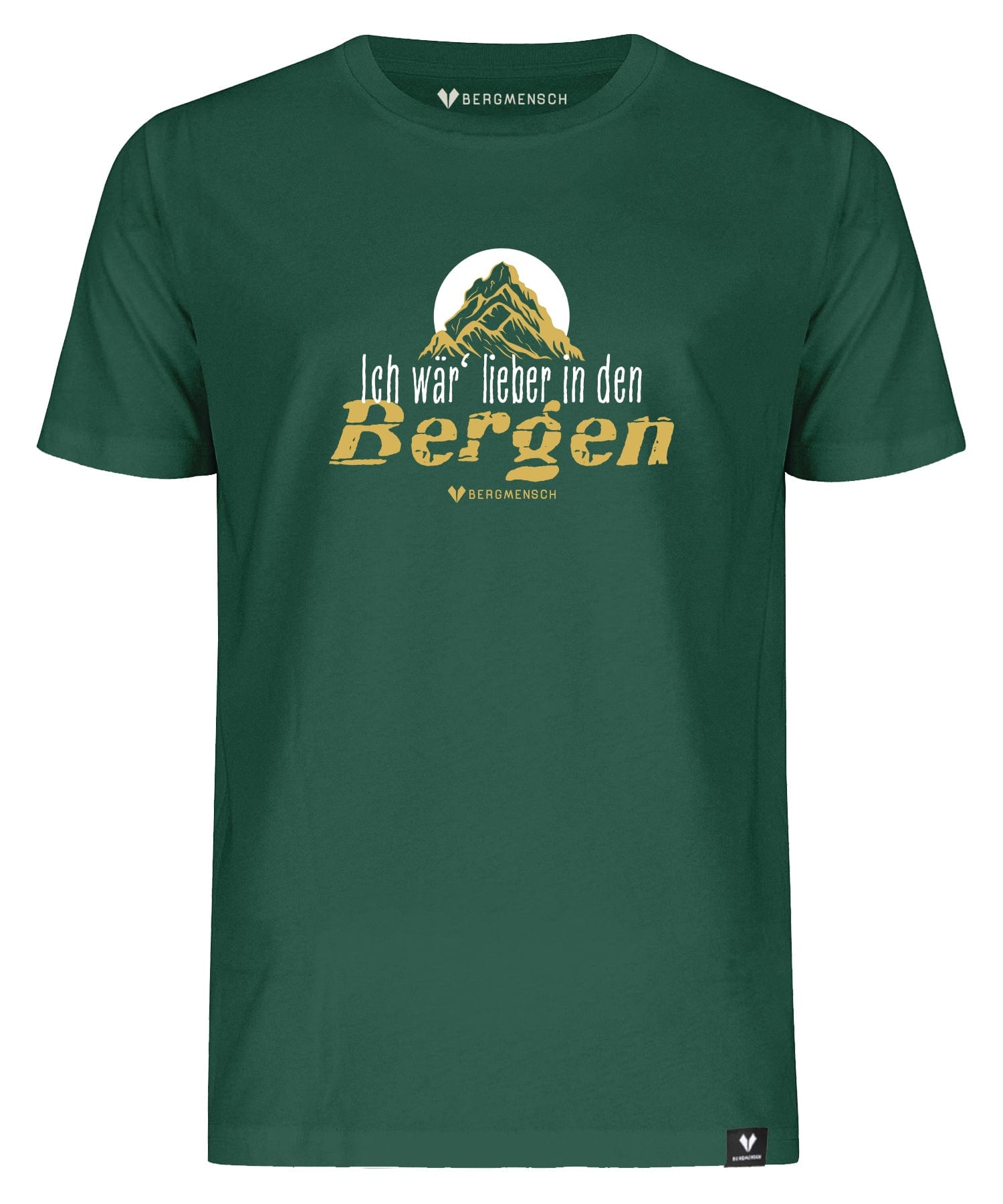 Ich wär lieber in den Bergen -  Unisex Premium Organic Shirt