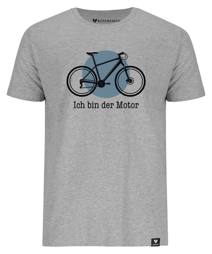 Ich bin der Motor - Unisex Premium Organic Shirt (neu)