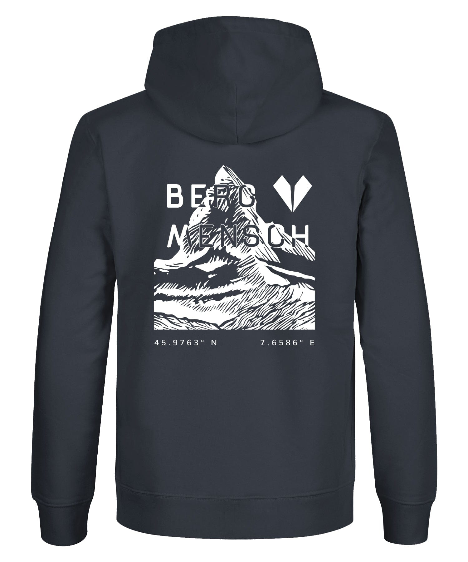 Matterhorn (Backprint) - Unisex Premium Organic Hoodie