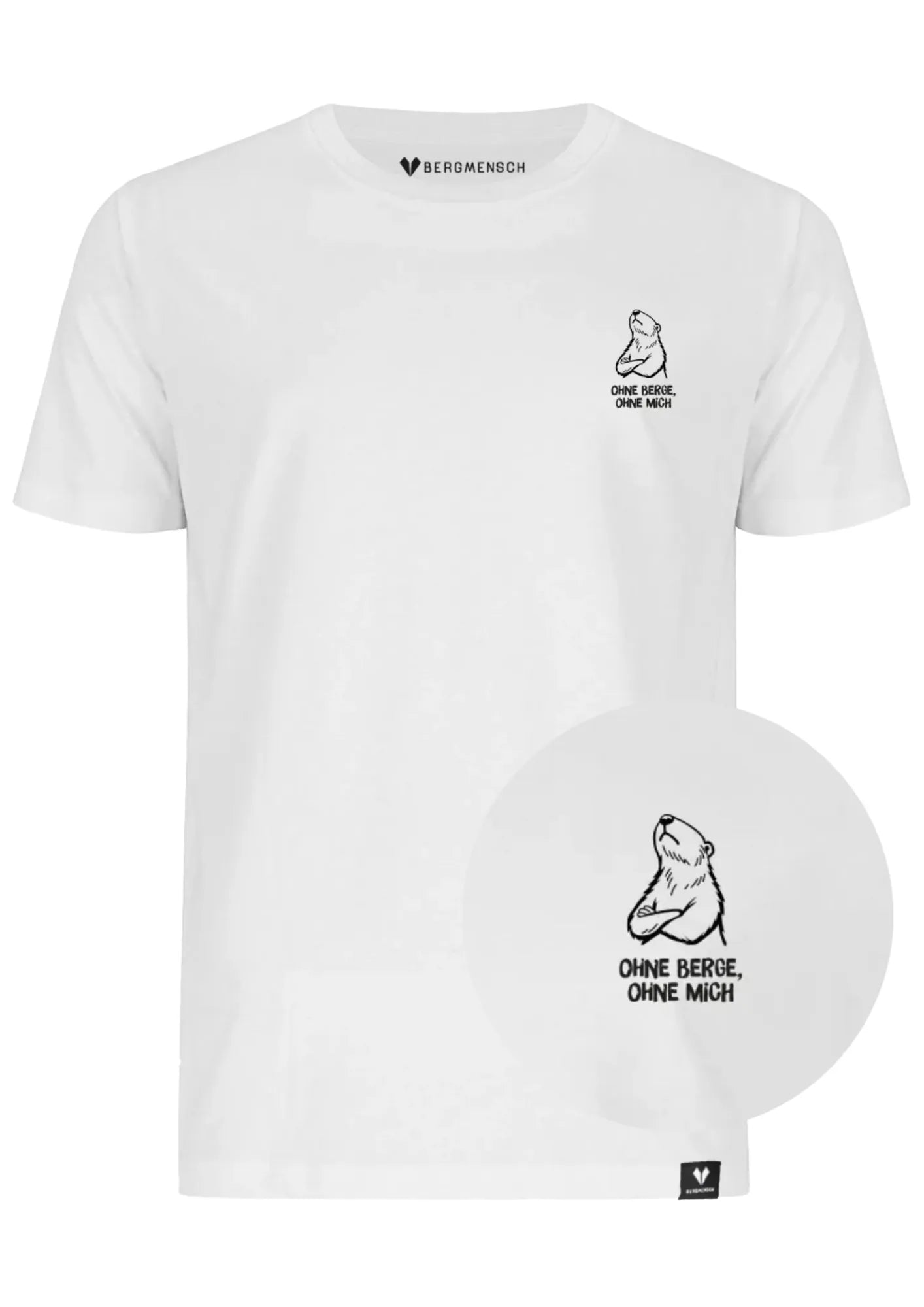 Ohne Berge, Ohne Mich - Unisex Premium Organic Shirt