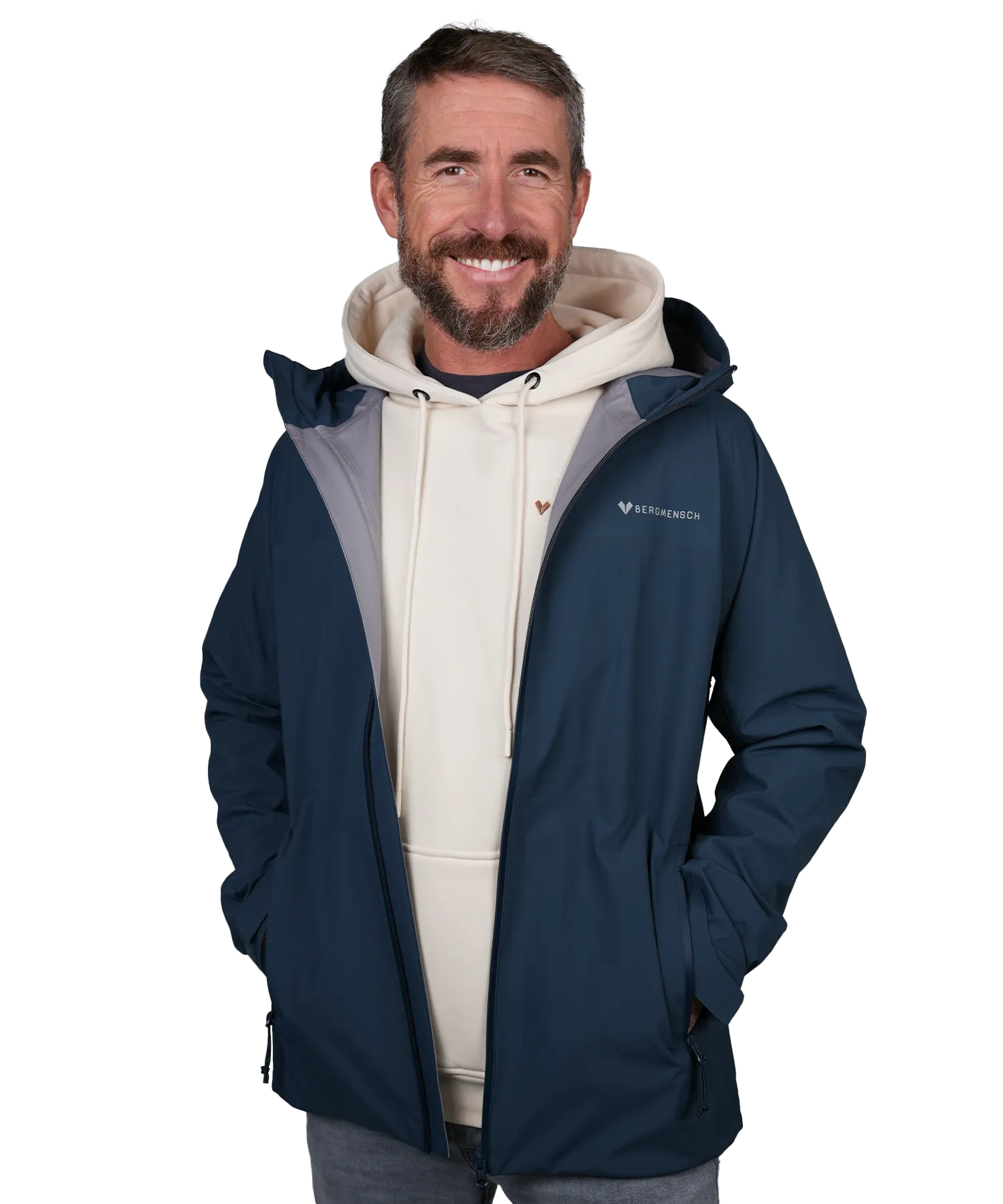 Herren 3L Hardshell Regenjacke