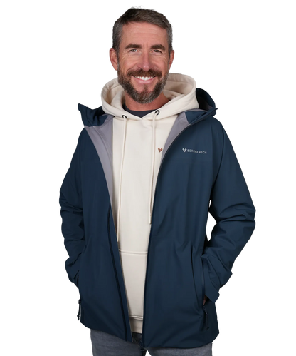 Herren 3L Hardshell Regenjacke