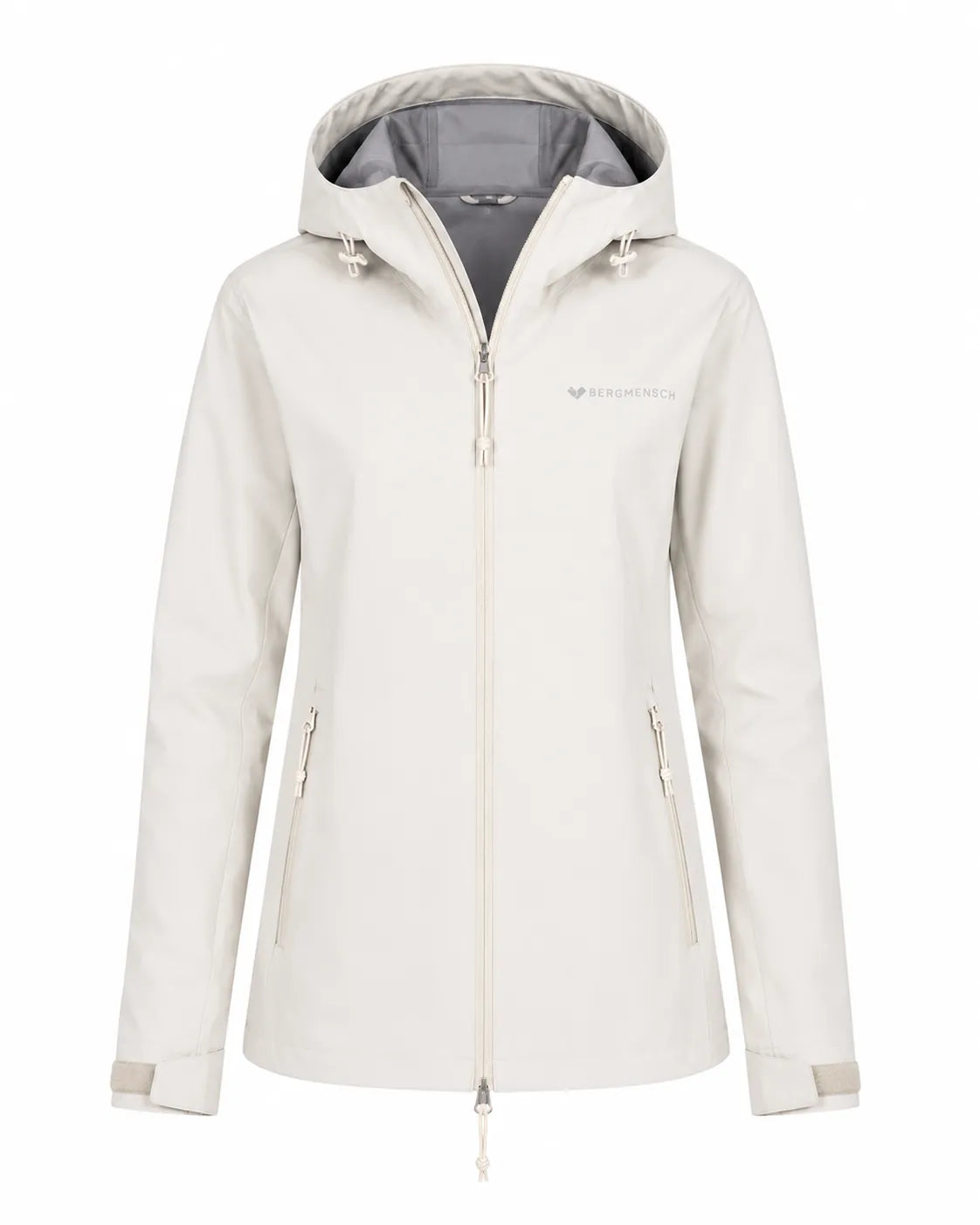 Regenjacke Whitecap Grey von Bergmensch 