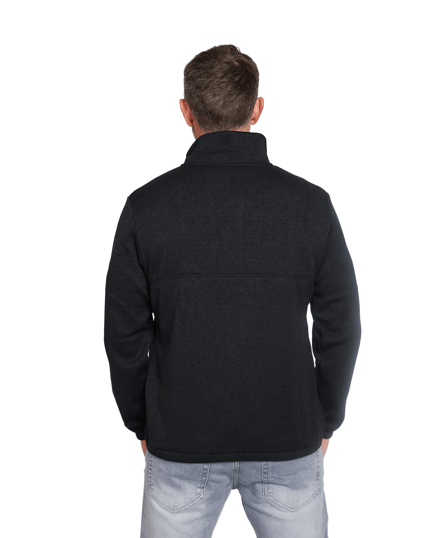 BERGMENSCH® - Herren Half-Zip Strickfleece