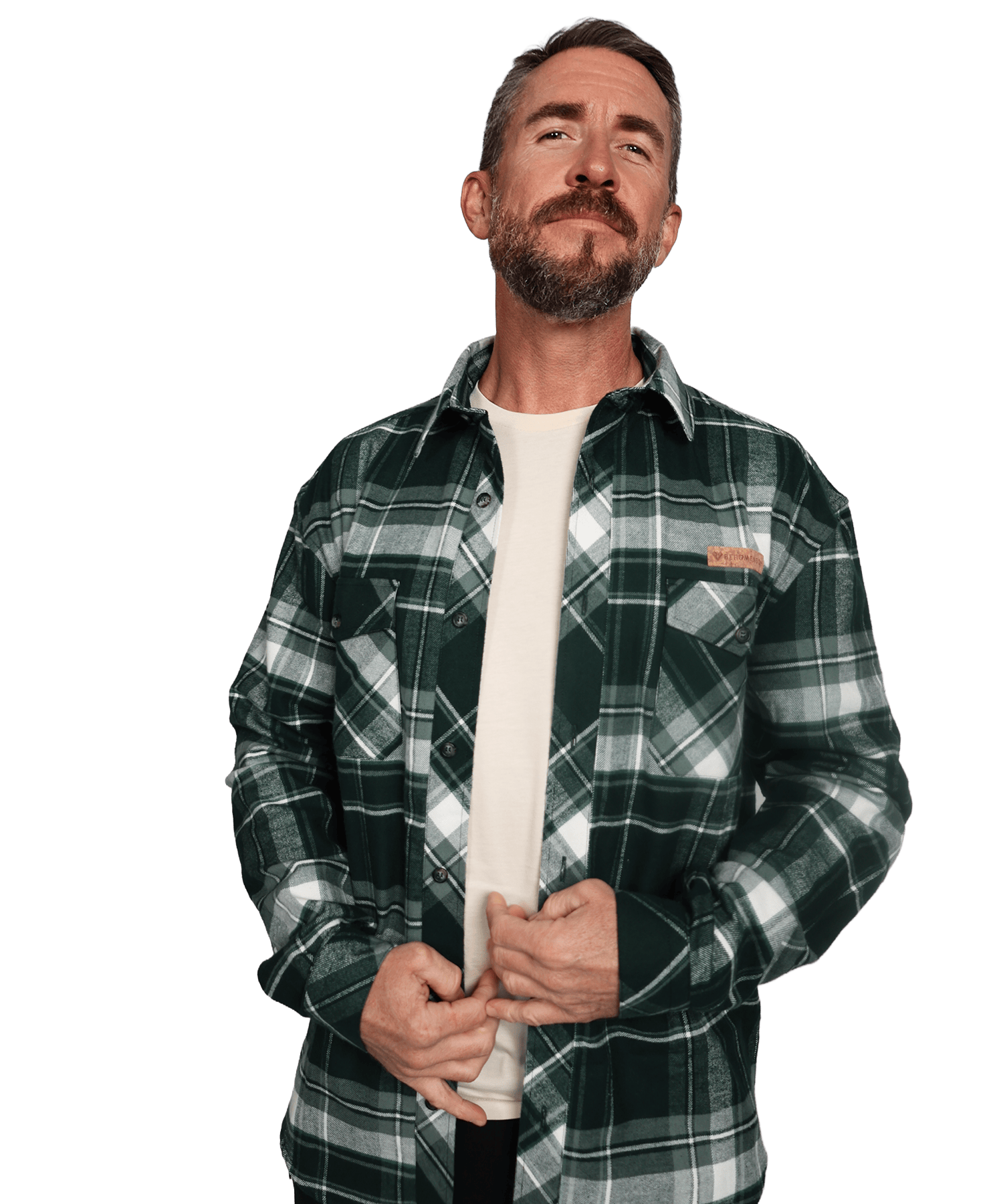 Flanell Overshirt - Herren