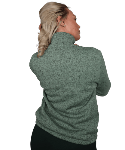 BERGMENSCH® - Damen Half-Zip Strickfleece