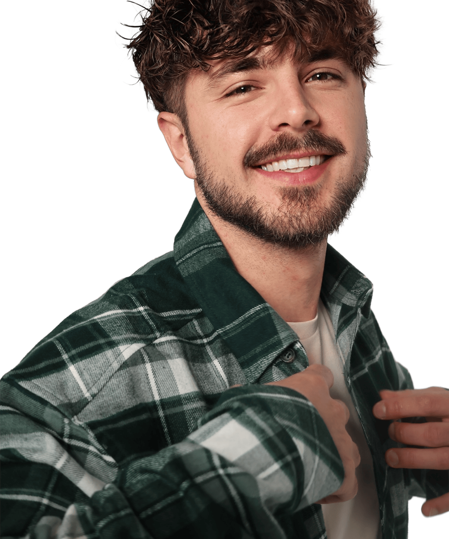 Flanell Overshirt - Herren