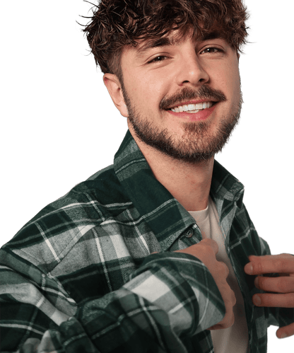 Flanell Overshirt - Herren