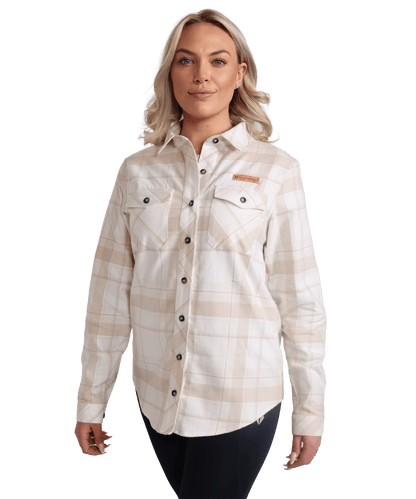 Flanell Overshirt - Damen