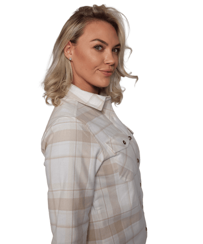 Flanell Overshirt - Damen