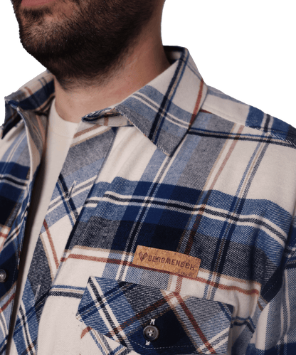 Flanell Overshirt - Herren