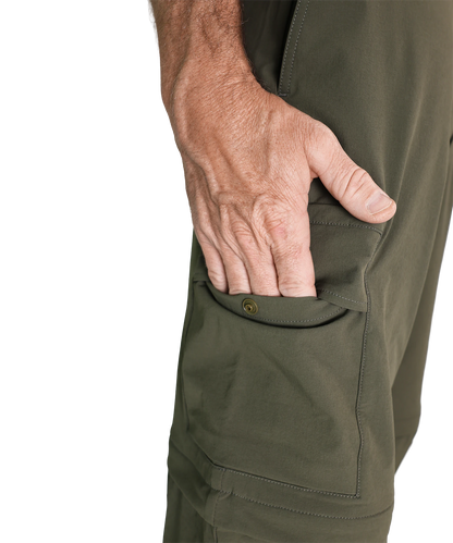 Herren Zip-Off Wanderhose