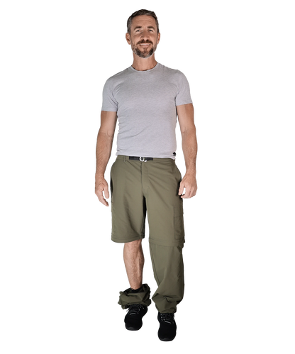Herren Zip-Off Wanderhose