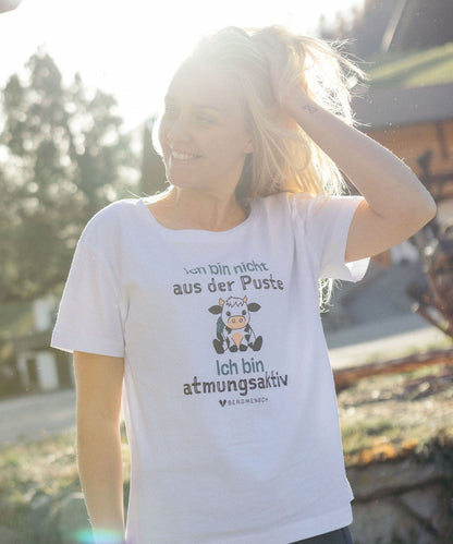 Atmungsaktiv - Damen Premium Organic Shirt von Bergmensch