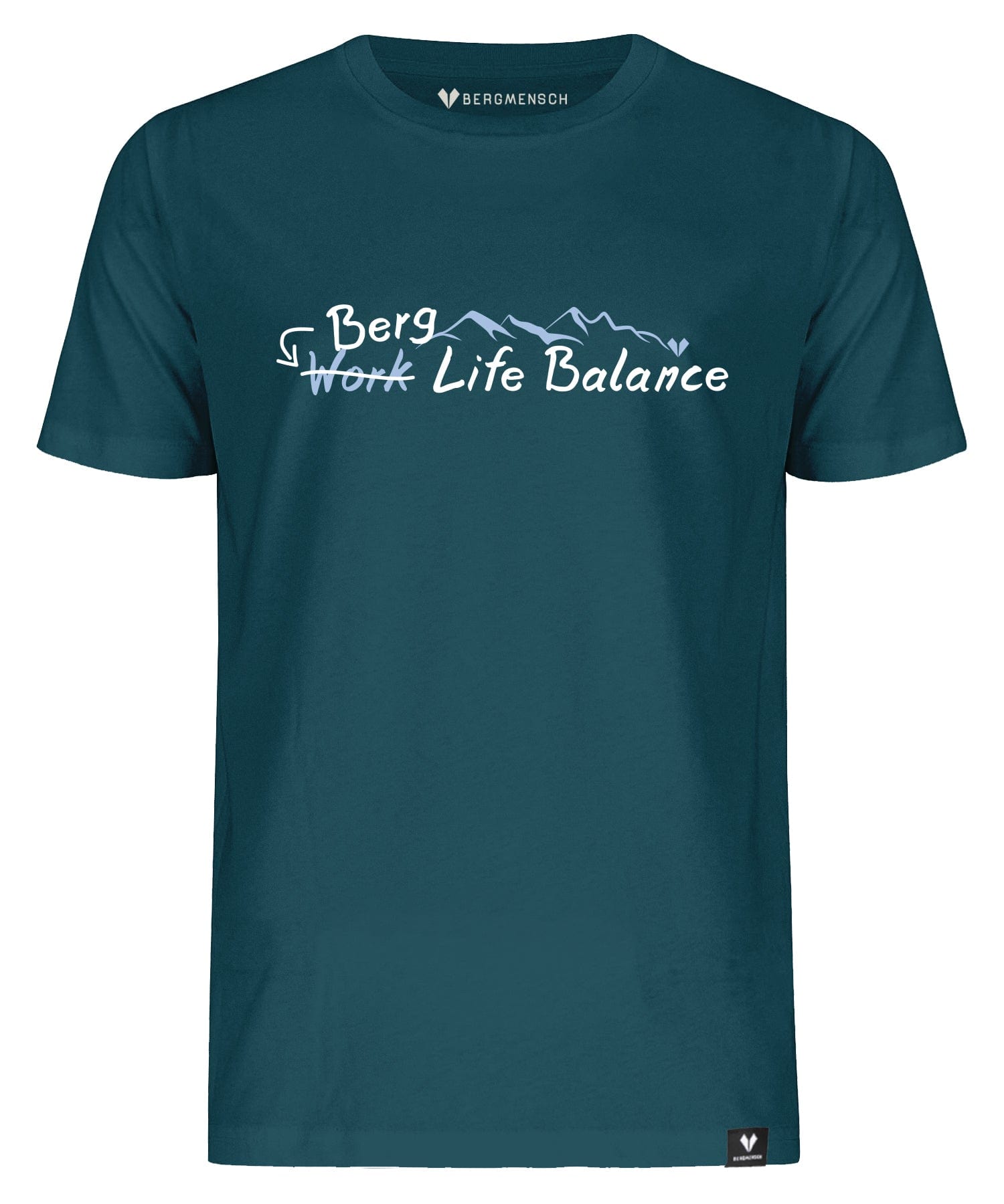 Berg Life Balance - Unisex Premium Organic Shirt von Bergmensch