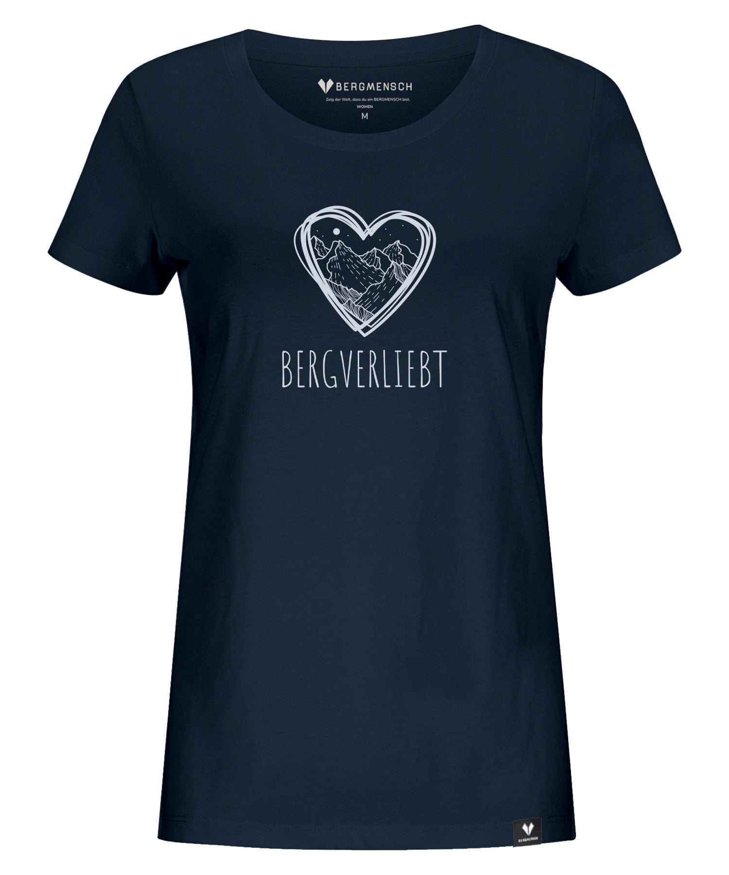 Bergverliebt - Damen Premium Organic Shirt von Bergmensch