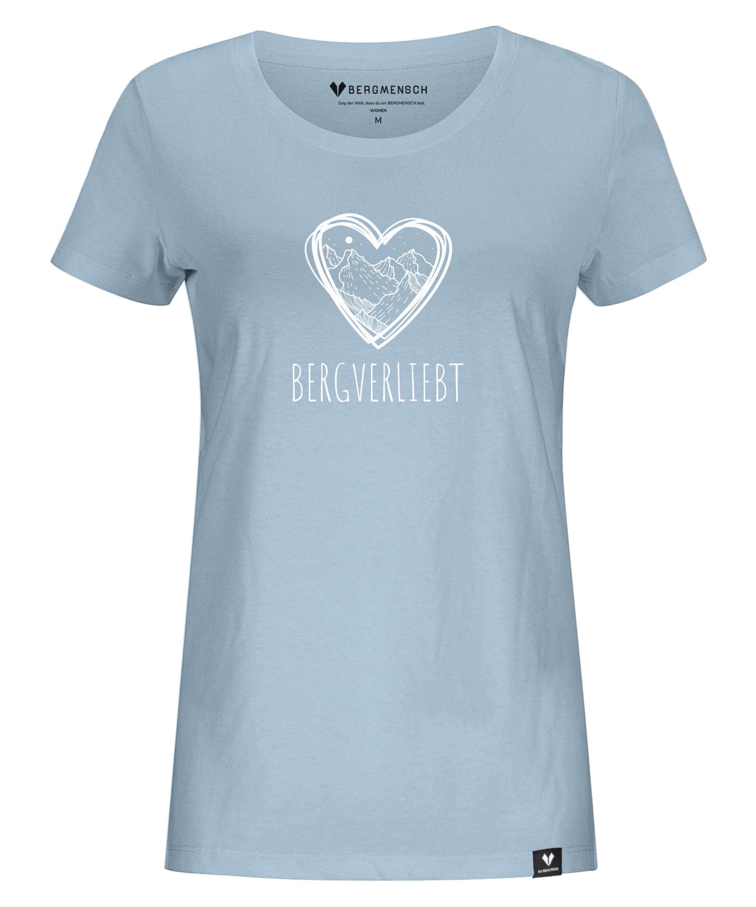 Bergverliebt - Damen Premium Organic Shirt von Bergmensch